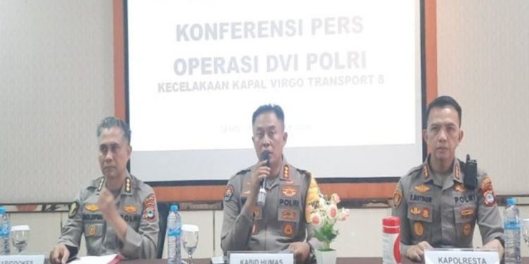 Tim DVI Identifikasi Satu Jenazah Penumpang KM Virgo Transport 8, Korban Dipulangkan ke Malang
