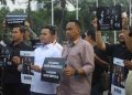 KWP Gelar Doa Bersama untuk Lima Jurnalis yang Hilang di Selat Sunda