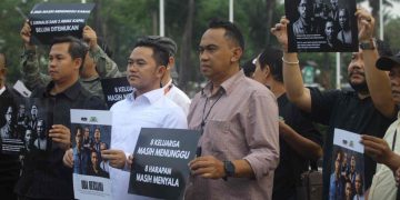 KWP Gelar Doa Bersama untuk Lima Jurnalis yang Hilang di Selat Sunda