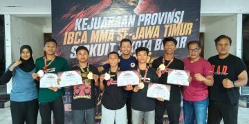 Keterbatasan Anggaran Tak Halangi Atlet Muda Sasana Soerjo Ngawi Borong Lima Medali di Kejurprov IBCA MMA