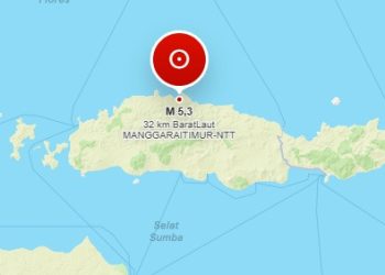 Gempa M 5,3 Guncang Manggarai Timur, Tidak Berpotensi Tsunami