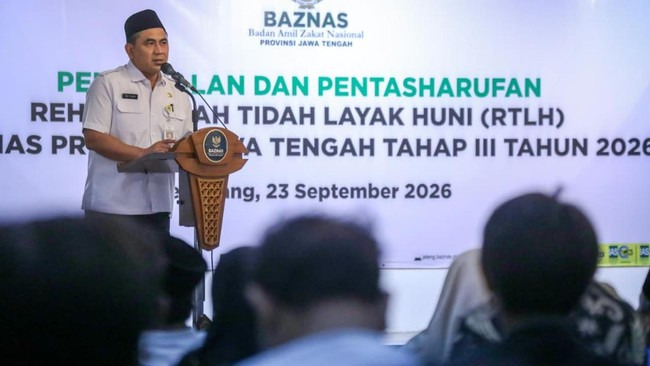 Jateng Targetkan Kemiskinan Turun ke 8,70 Persen pada Akhir 2026
