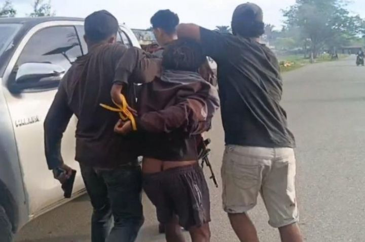 Satgas Damai Cartenz Tangkap Terduga Anggota KKB Terkait Penembakan ASN di Yahukimo
