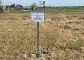 KPK Sita Sawah 1.938 Meter Persegi di Ngawi, Pasang Papan Penyitaan