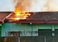 Ruang Musik SMPN 1 Jogorogo Ngawi Terbakar, Kerugian Ditaksir Ratusan Juta