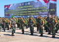 350 Prajurit Yon Armed 12 Kostrad Pulang dari Pamtas RI-RDTL