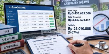 Lima Paket E-Purchasing Dinkes Ngawi Disorot, Transaksi Nyaris Setara Pagu