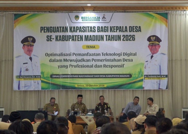 Pemkab Madiun Siapkan Digitalisasi Pelayanan di 206 Desa dan Kelurahan