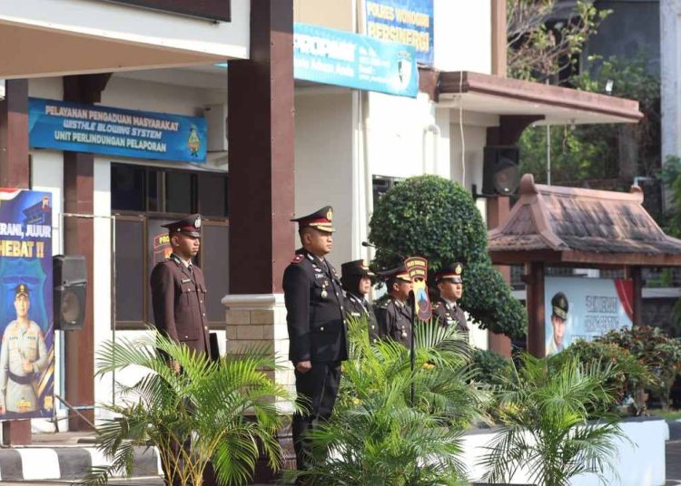 Hari Kesaktian Pancasila, Polres Wonogiri Teguhkan Semangat Persatuan