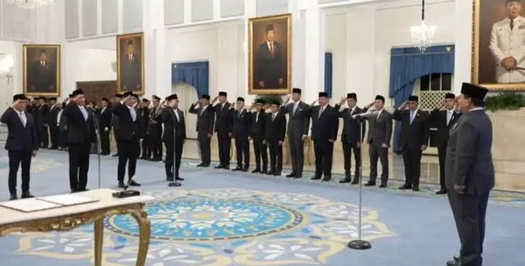Prabowo Reshuffle Kabinet Jilid Ketujuh, Sejumlah Menteri dan Kepala Badan Dilantik