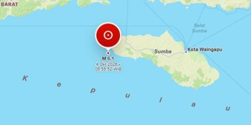 Gempa M6,1 Guncang Sumba Barat Daya, Getaran Terasa Lebih dari Satu Menit
