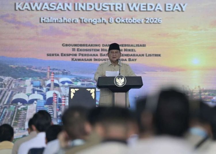 Prabowo Lihat Hilirisasi IWIP, Optimistis Masa Depan Ekonomi Indonesia Cerah
