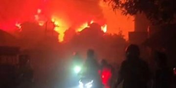 Kebakaran Hebat di Bangka Selatan, 500 Rumah Terdampak