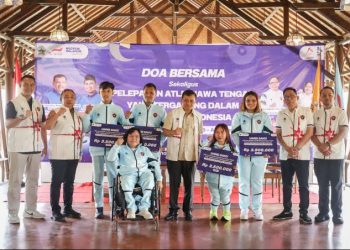 Gubernur Ahmad Luthfi Lepas 34 Atlet Paralimpik Jateng ke Asian Para Games 2026, Targetkan Empat Emas