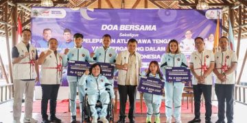 Gubernur Ahmad Luthfi Lepas 34 Atlet Paralimpik Jateng ke Asian Para Games 2026, Targetkan Empat Emas