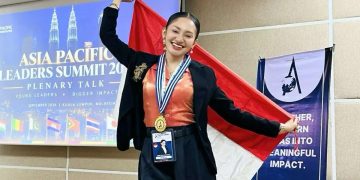 Dara Asal Wonogiri Hana Loka Raih Juara 3 Forum Pemimpin Muda Asia Pasifik 2026