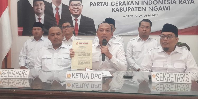 Gerindra Ngawi Pasang Target Menang Pilkada 2029, Bidik Kursi Bupati