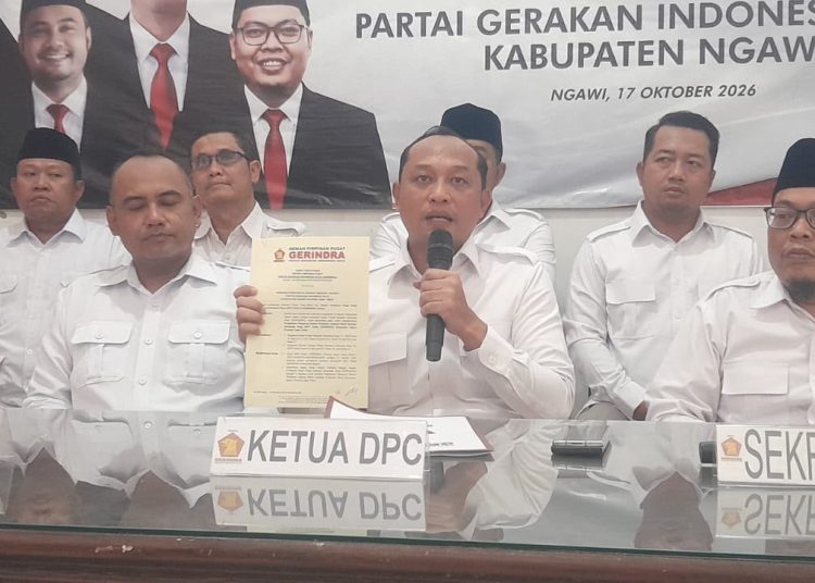 Gerindra Ngawi Pasang Target Menang Pilkada 2029, Bidik Kursi Bupati