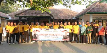 Polres Madiun Gelar Green Policing di Masjid Sewulan, Perkuat Kepedulian terhadap Lingkungan