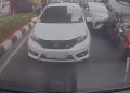 Kecelakaan Beruntun di Panglima Polim Jaksel, Pengemudi Ojol Terlindas Mobil Taksi Online