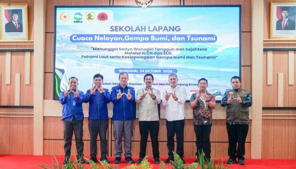 BMKG Gelar Sekolah Lapang di Wonogiri, Perkuat Kesiapsiagaan Nelayan Hadapi Cuaca Ekstrem dan Tsunami