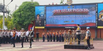 Polres Ngawi Gelar Operasi Patuh Semeru 2026, Fokus Tingkatkan Disiplin dan Keselamatan Berlalu Lintas