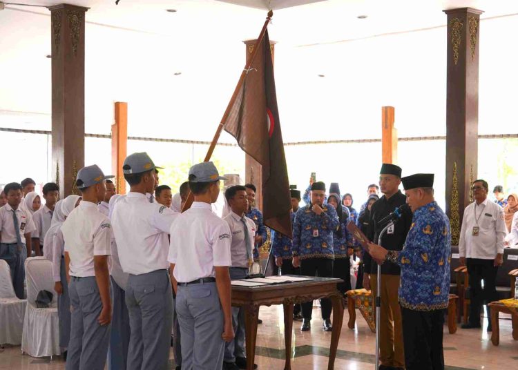 Bupati Wonogiri Kukuhkan Ketua OSIS dari 33 Sekolah pada Hari Sumpah Pemuda
