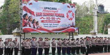 Polres Wonogiri Peringati Hari Sumpah Pemuda ke-98, Teguhkan Persatuan dan Sinergi dengan Masyarakat