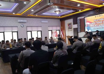 Tingkatkan Profesionalisme Personel, Humas Polres Wonogiri Gelar Pelatihan Fungsi Teknis