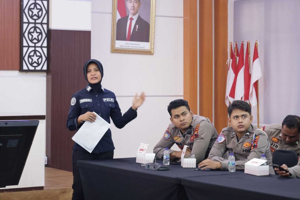 Tingkatkan Profesionalisme Personel, Humas Polres Wonogiri Gelar Pelatihan Fungsi Teknis